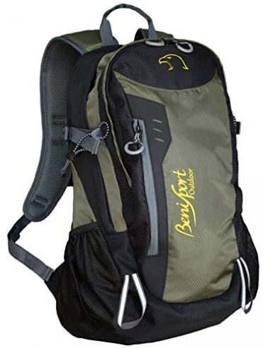 MOCHILA TECNICA MONCAYO CAQUI-NEGRO