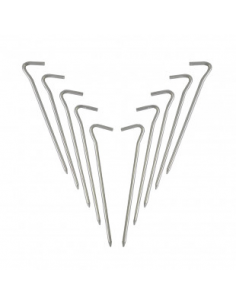 PIQUETAS ACERO 10 UNIDADES