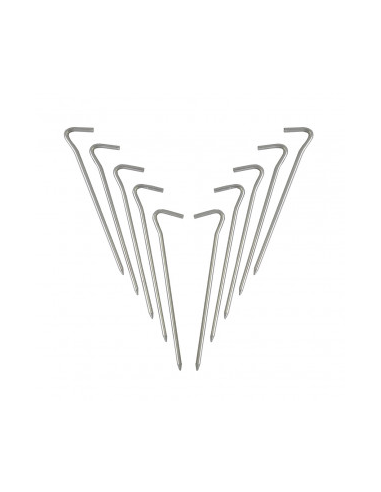 PIQUETAS ACERO 10 UNIDADES