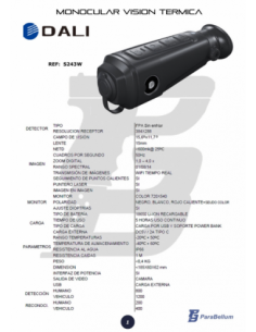 VISOR TERMICO DALI S243W