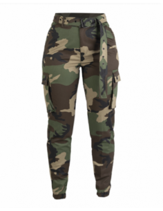 PANTALON CAMUFLAJE MUJER...
