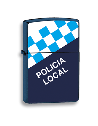 MECHERO POLICIA LOCAL AZUL 3D