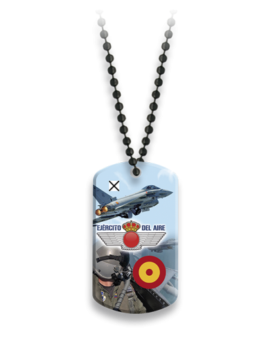 PLACA CON CADENA DE BOLAS EJERCITO DE...