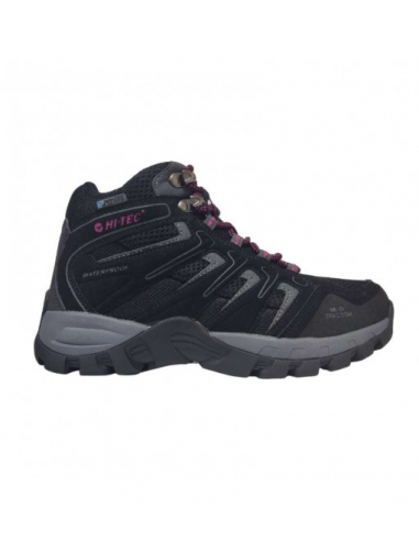 BOTA TORCA HI-TEC WP WOMEN NEGRO/FUCHSIA