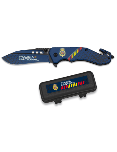 NAVAJA ALBAINOX POLICIA NACIONAL 8.5CM