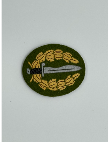 PARCHE BOINA COE REDONDO PEQUEÑO VERDE