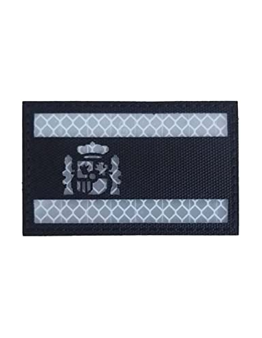 PARCHE IR ESPAÑA NEGRO / BLANCO...