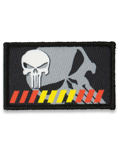 PARCHE TELA CALAVERA CON VELCRO