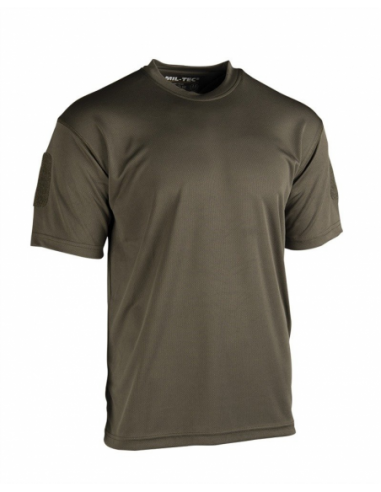 CAMISETA TACTICA MILTEC QUICK DRY VERDE