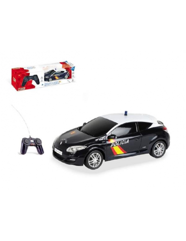 COCHE POLICIA RADIO CONTROL 1:24