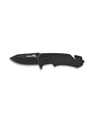 NAVAJA ALBAINOX HOJA 8.5 CM NEGRA
