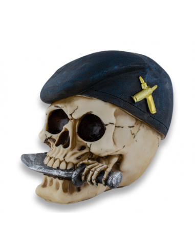 CALAVERA RESINA CALAVERA MILITAR