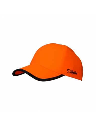 GORRA 5 PANELES NARANJA FLUOR-REGULABLE