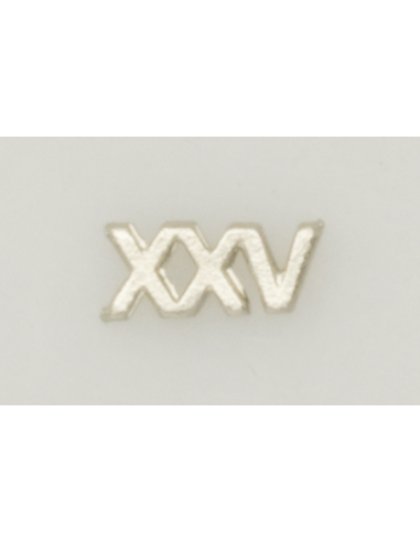 NUMERAL CNP PASADOR XXV