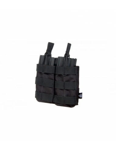 POUCH CARGADOR M4 NEGRO DOBLE CON MOLLE