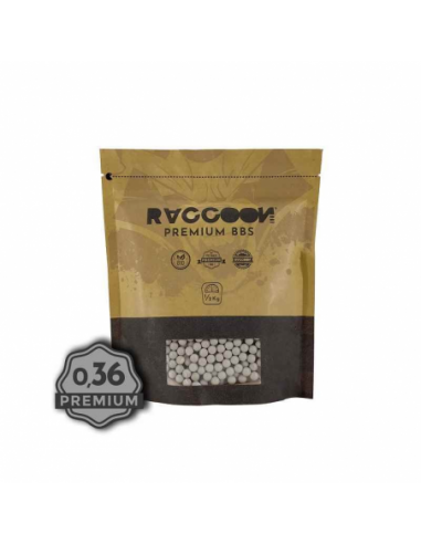 BOLA PREMIUM BIO BBS 0.36G 1/2KG RACCOON
