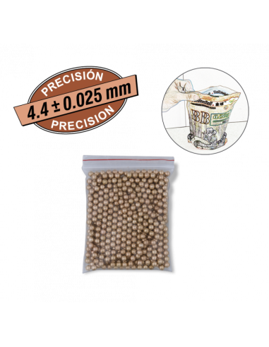 BOLA GOLDEN BALL.ACERO.500 BOLAS.4.5MM