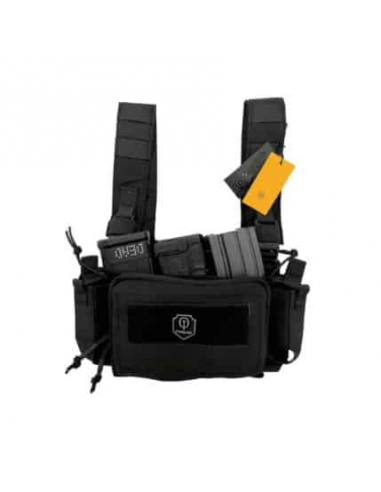 CHALECO CONQUER CHEST RIG MICRO NEGRO