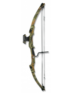 ARCO POLEAS 55 LBS. CAMUFLAJE.