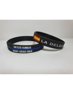 PULSERA SILICONA LA DELGADA...