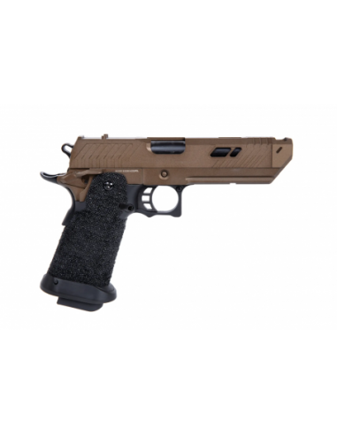 PISTOLA HICAPA CUSTOM GAS BLOW MARRON...