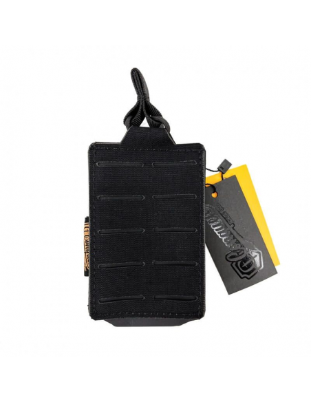 POUCH CARGADOR M4 SIMPLE NEGRO CON MOLLE