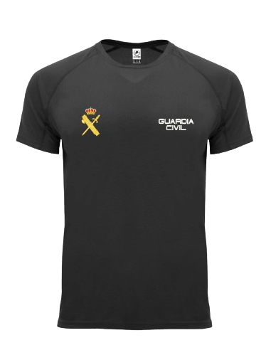 CAMISETA GUARDIA CIVIL GENERICA NEGRA