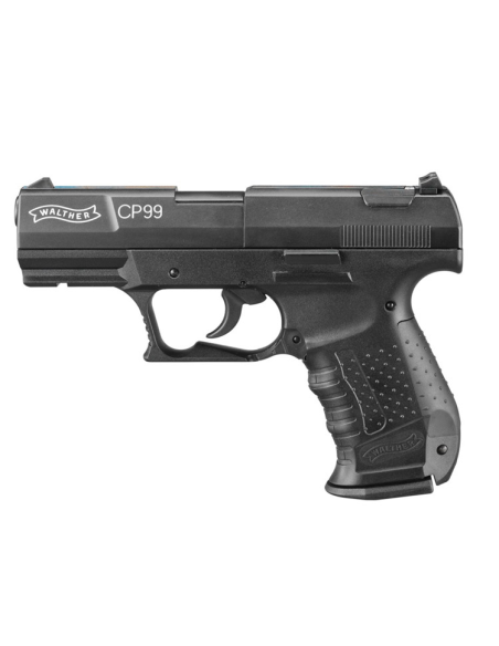 PISTOLA BALINES 4.5 CO2 CP99 NEGRA METAL