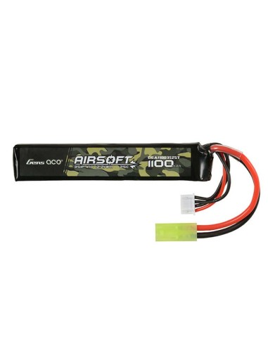 BATERIA LIPO GENS 25C 1100MAH  11.1V
