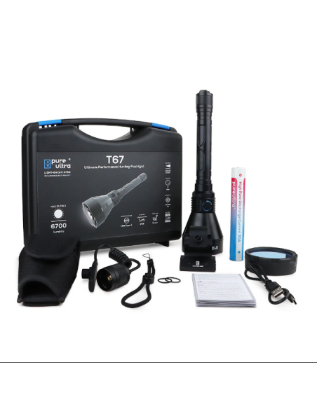 LINTERNA DE CAZA PUREULTRA T67 ? 6700 LÚMENES