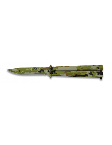 ABANICO ALBAINOX CAMO VERDE. 10CM