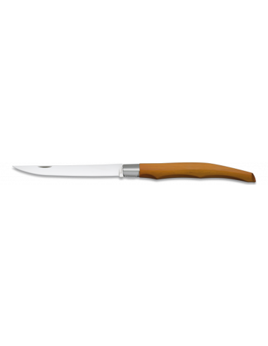 NAVAJA JAMONERA MADERA. HOJA: 14.8 CM