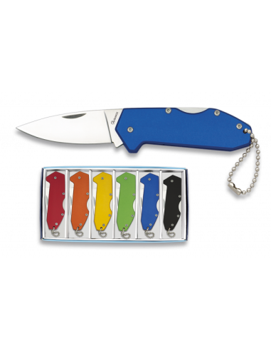 SET 6 NAVAJAS ALBAINOX ALUMINIO COLORES