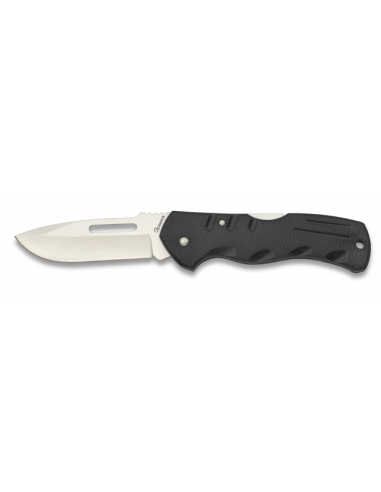NAVAJA ALBAINOX ABS NEGRA CON CLIP. 7.7