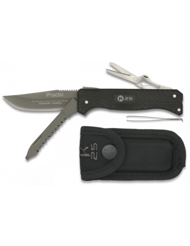 NAVAJA K25 IPRACTIC NEGRA. HOJA: 6.3