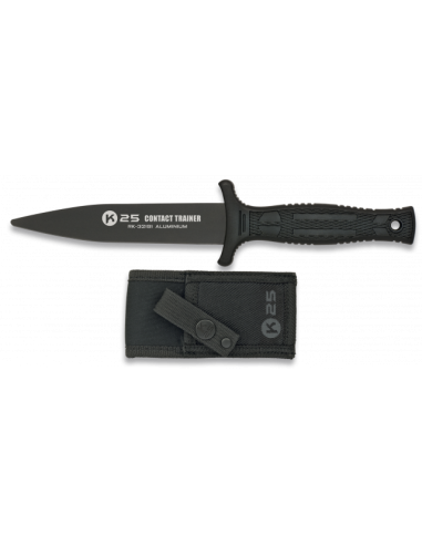 CUCHILLO K25 ENTRENAMIENTO NEGRO.12.5 CM