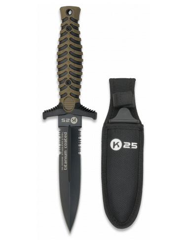 CUCHILLO K25.TIT COATED. C/F. H: 12.5