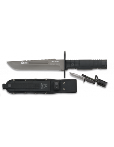 CUCHILLO BAYONETA TYRANT K25 TIANIUM.178
