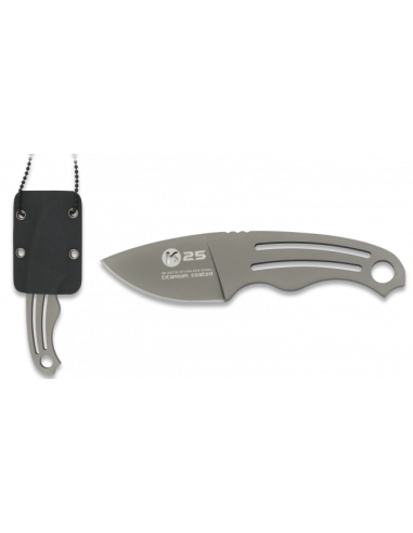 CUCHILLO K25 TITANIUM COATED. HOJA: 14.1