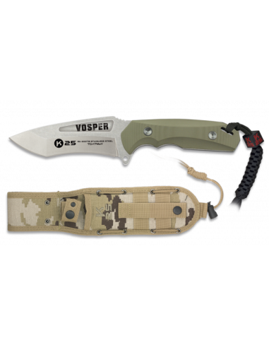 CUCHILLO K25.COYOTE. HOJA 13 CM. VOSPER