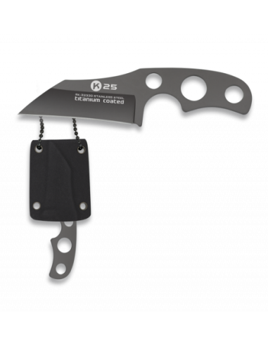 CUCHILLO K25 TITANIO CON FUNDA KYDEX.H:7