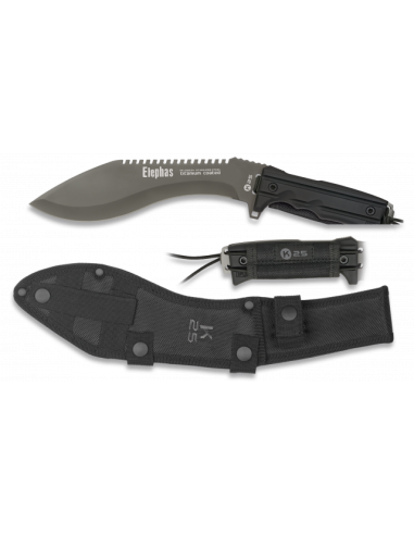 MACHETE K25 ELEPHAS.COLOR NEGRO....