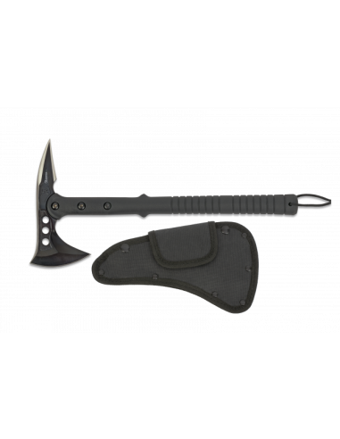 HACHA FIBRA NEGRA ALBAINOX, CON FUNDA.