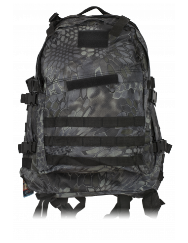 MOCHILA BARBARIC NEGRA PHYTON CAMO (40L)