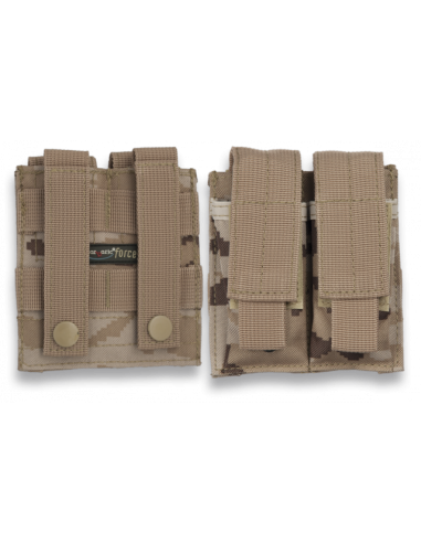 FUNDA DOBLE CARGADOR SISTEMA MOLLE
