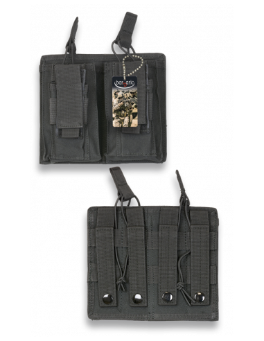 FUNDA DE CARAGDOR DOBLE NEGRA