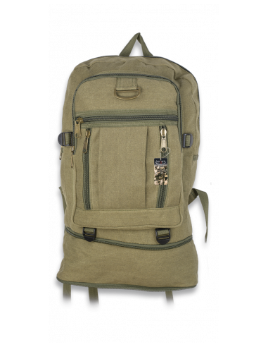 MOCHILA CANVAS COY CREMALLERA/EXTENSIBLE