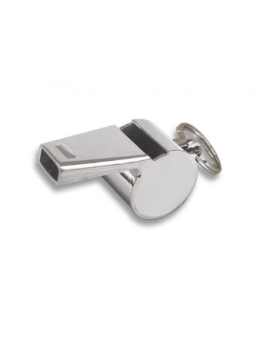 SILBATO METALICO CROMADO CON ANILLA.4 CM