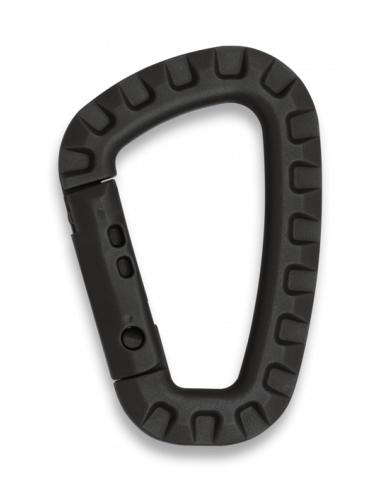 MOSQUETON FIBRA NEGRO