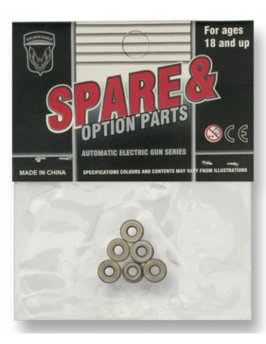 6 BUJES CON RODAMIENTOS PARA M SERIES